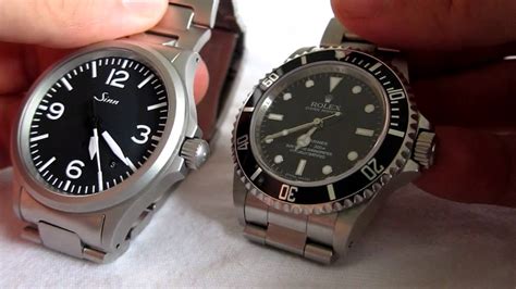 rolex explorer vs sinn 556